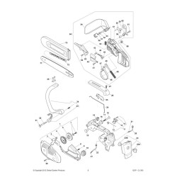 Castor Spare Parts for Chain Saw CJ 300