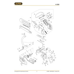 Ricambi Alpina per Motosega A 2500