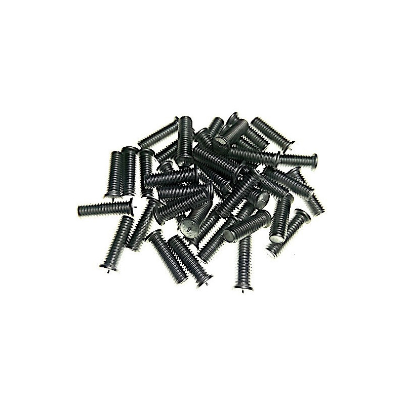 100 pcs Kit Threaded Studs Al M5X20 for Spot Welding Telwin