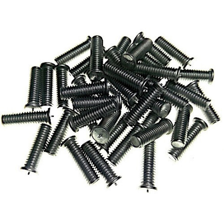 100 pcs Kit Threaded Studs Al M5X20 for Spot Welding Telwin