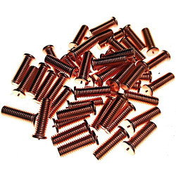 Kit 100 Perni Filettati Fe-Cu M5X16 per Spotter Telwin