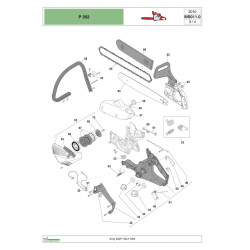 Ricambi Alpina per Motosega A 305