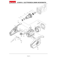 Ricambi Makita per Elettroseghe UC4051A