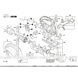 Skil Spare Parts for Jig Saws 4381