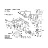 Bosch Spare Parts for Angle Grinder PWS 13-125CE