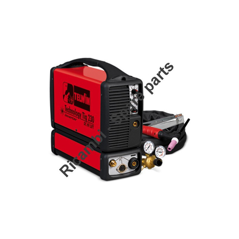 Ricambi Telwin per Saldatrici Inverter TECHNOLOGY TIG 230 DC-HF/LIFT