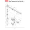 Ricambi Makita per Smerigliatrice Angolare GA4534