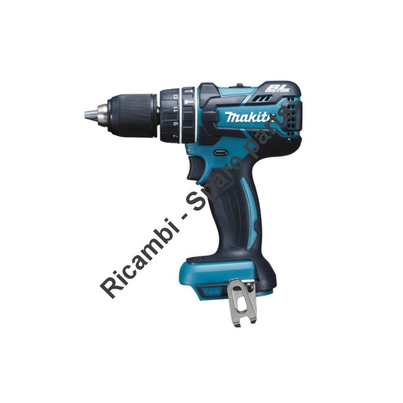 Makita Spare Parts for Cordless Screwdriver BHP453RHE