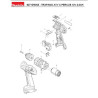 Makita Spare Parts for Cordless Screwdriver 8271DWPE