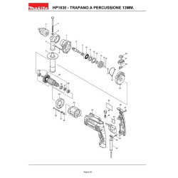 Makita Spare Parts for Percussion Drill HP1630