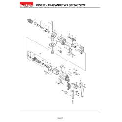Makita Spare Parts for Screw Drill DP4011