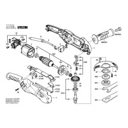Skil Spare Parts for Angle Grinder 9240