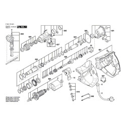 Skil Spare Parts for Rotary Hammer 1764