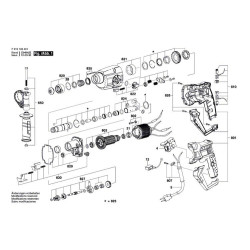 Skil Spare Parts for Rotary Hammer 1743