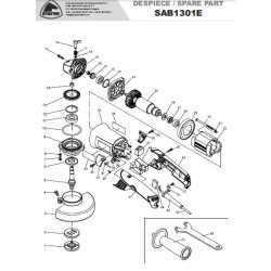 Ricambi Stayer per Smerigliatrice Angolare SAB1301E