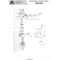 Ricambi Stayer per Levigatrice Orbitale LEV120