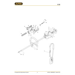 Ricambi Alpina per Decespugliatore B33