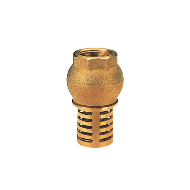 Depth Brass Valve With Filter 3/4''