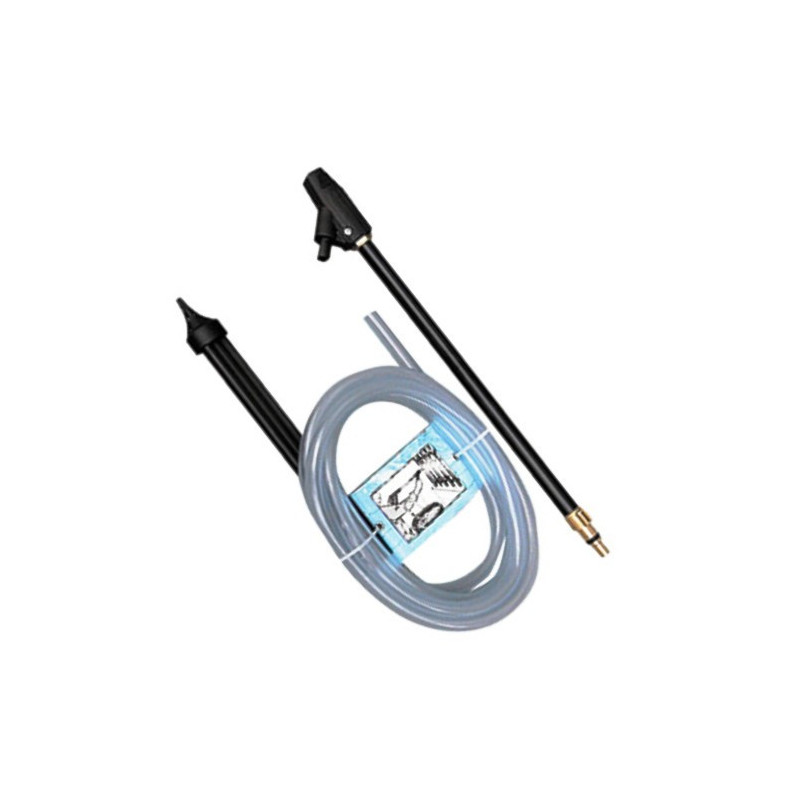 Lance blasting for cleaner