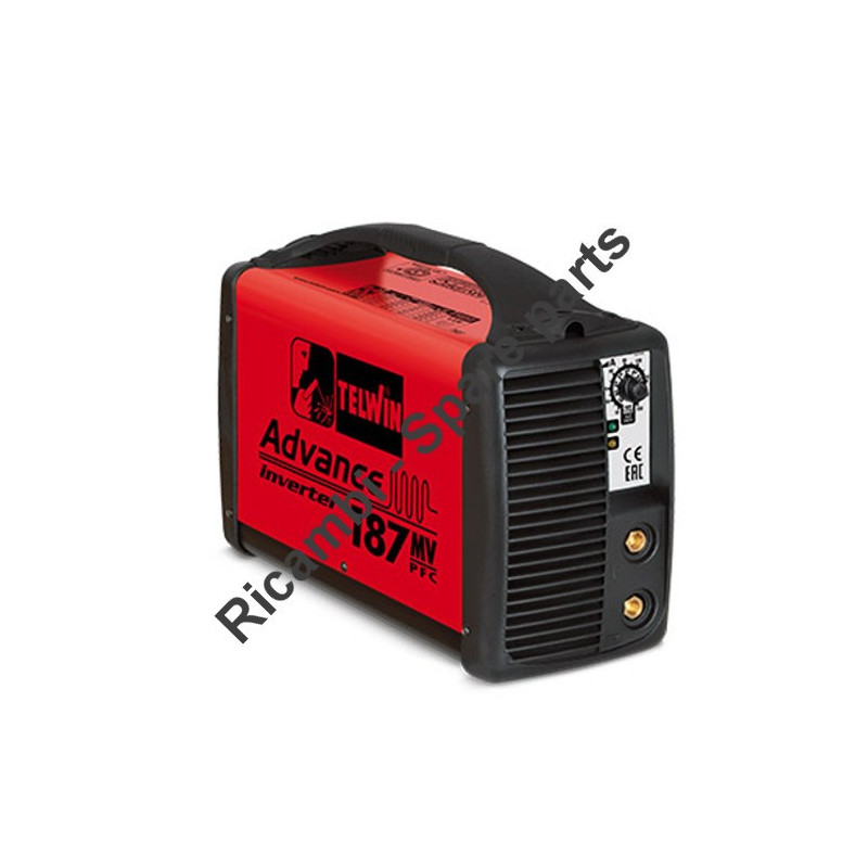 Telwin Spare Parts for Welding Inverter Tig Advance 187 MV/PFC
