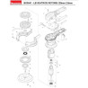 Makita Spare Parts for Rotorbital Sander BO5041