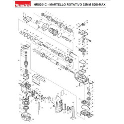 Makita Spare Parts for Rotary Hammer HR5201C