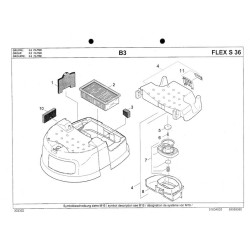 Ricambi Flex per Aspiratore S 36