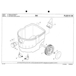 Flex Spare Parts for Vacuum Cleaner S 36