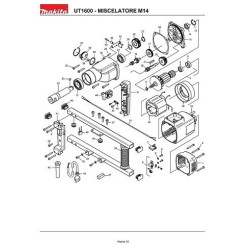 Ricambi Makita per Miscelatore UT1600