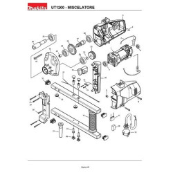 Ricambi Makita per Miscelatore UT1200
