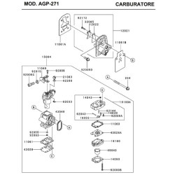 Ama Spare Parts for Brushcutter AGP 271