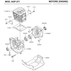 Ama Spare Parts for Brushcutter AGP 271