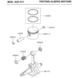 Ama Spare Parts for Brushcutter AGP 271