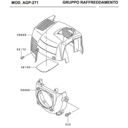 Ricambi Ama per Decespugliatore AGP 271