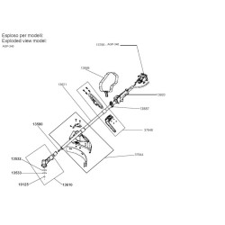 Ricambi Ama per Decespugliatore AGP 340
