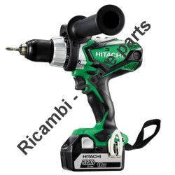 Hitachi Spare Parts for Impact Cordless Driver Drill DV18DSDL