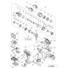 Hitachi Spare Parts for Cordless Driver Drill DV14DBL