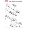 Makita Spare Parts for Die Grinder GD0600