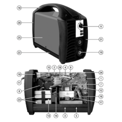 Ricambi Telwin per Saldatrici Inverter Force