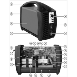 Ricambi Telwin per Saldatrici Inverter Force