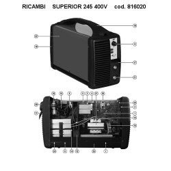 Ricambi Telwin per Saldatrici Inverter Force