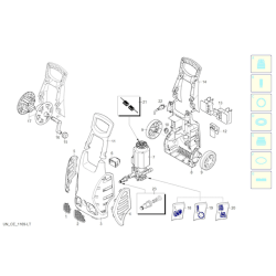Black&Decker Spare Parts for Pressure Washer PW 1700 SPL