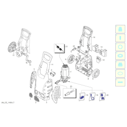 Black&Decker Spare Parts for Pressure Washer PW 1700 SPL