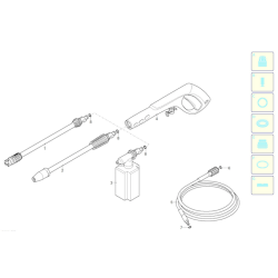 Ricambi Black&Decker per Idropulitrice PW 1700 SPL