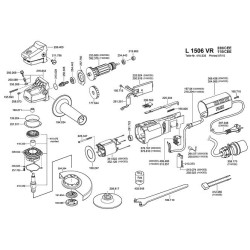 Flex Spare Parts for Angle Grinder L 1506 VR