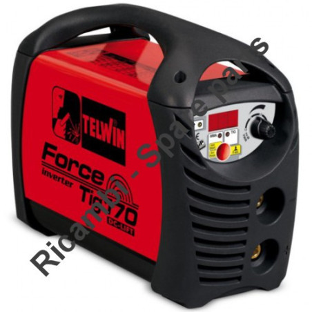 Telwin Spare Parts for Welding Inverter Tig Force TIG 170 DC-LIFT