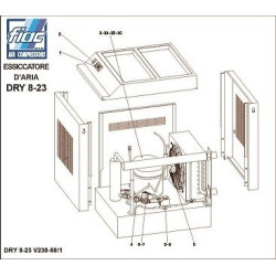 Fiac Spare Parts for Drier DRY 8-23