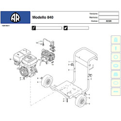 Tubo per Idropulitrice Annovi & Reverberi Blu Clean 142
