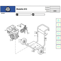 Annovi & Reverberi Parts for Pressure Washer AR810