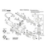 Ricambi Bosch per Smerigliatrice Angolare GWS 6-115 E